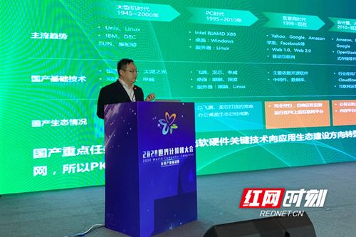 2020年世界计算机大会上的中国长城力量